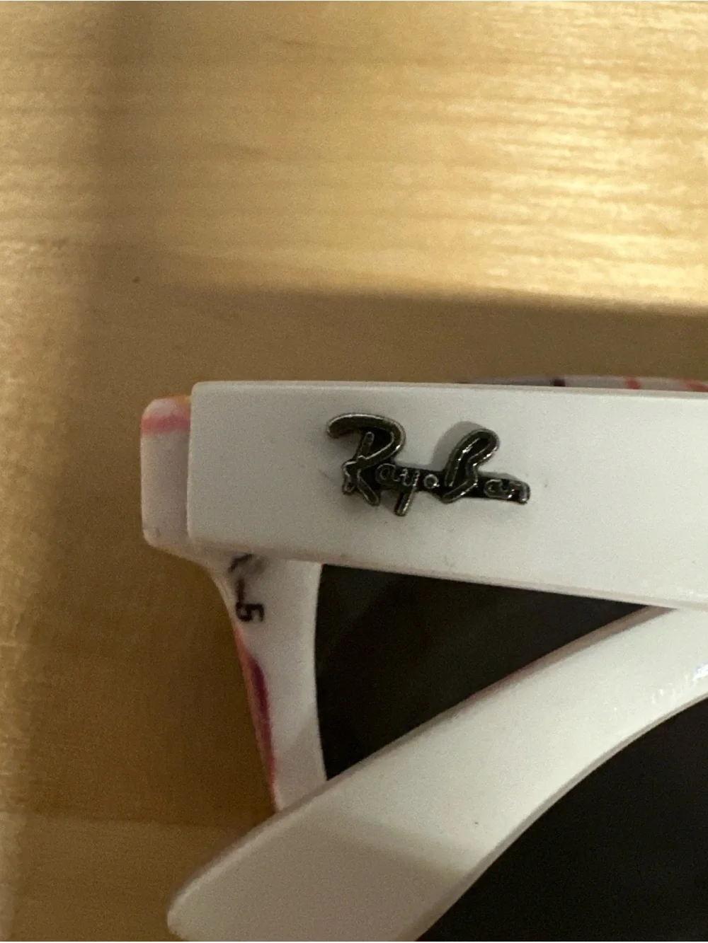 Ray-Ban RB2140 Original Wayfarer Classic Sunglasses White Street Map